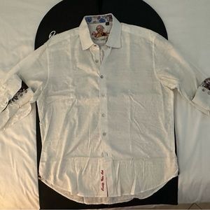 Robert Graham Long Sleeve Button Down Shirt XL